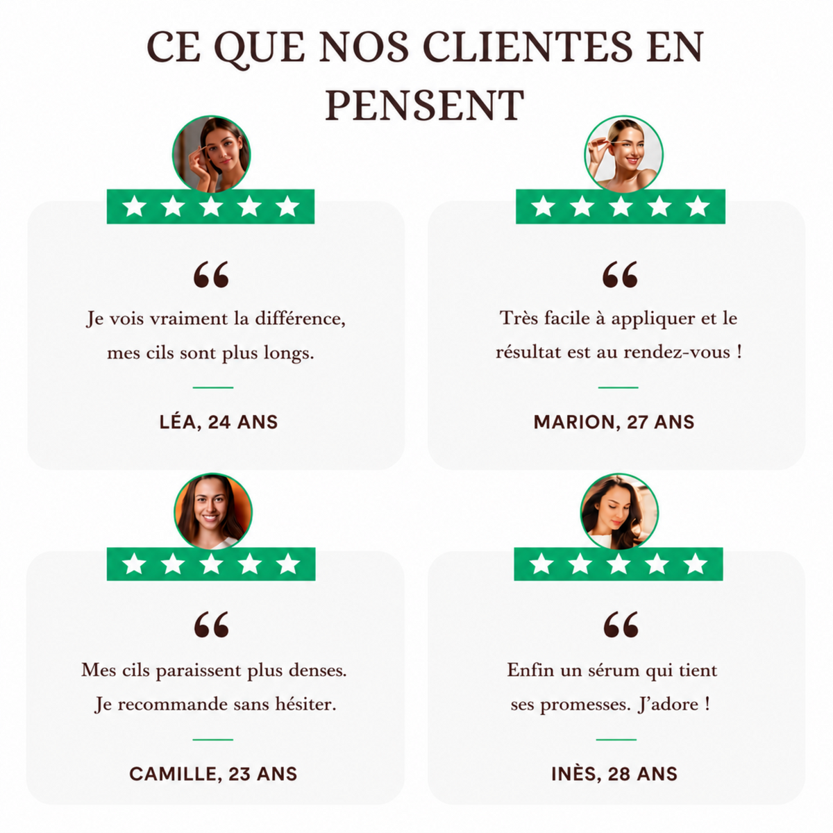 Sérum activateur de cils