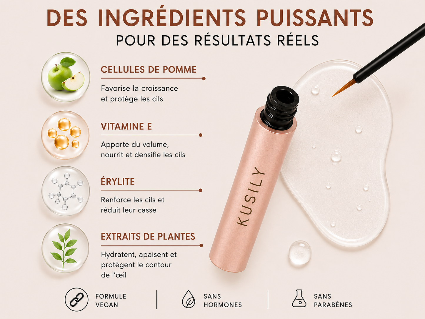 Sérum activateur de cils